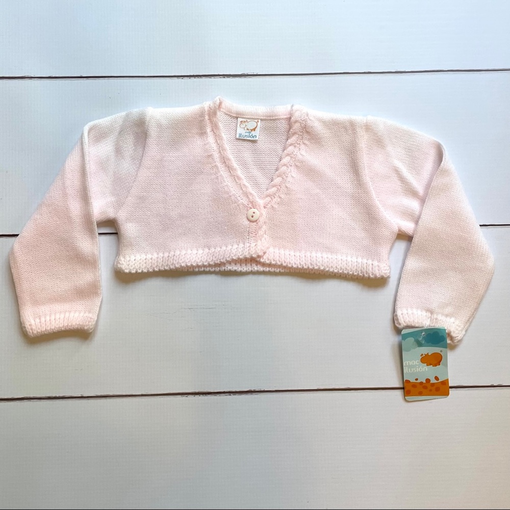 Light pink shrug